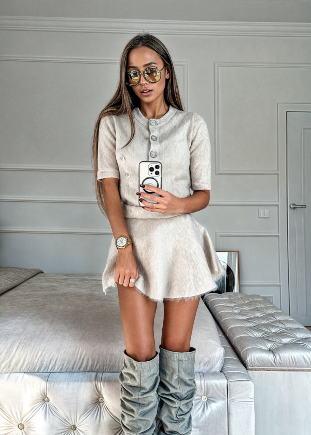 Clara Wool Sweater Suit afbeelding 2