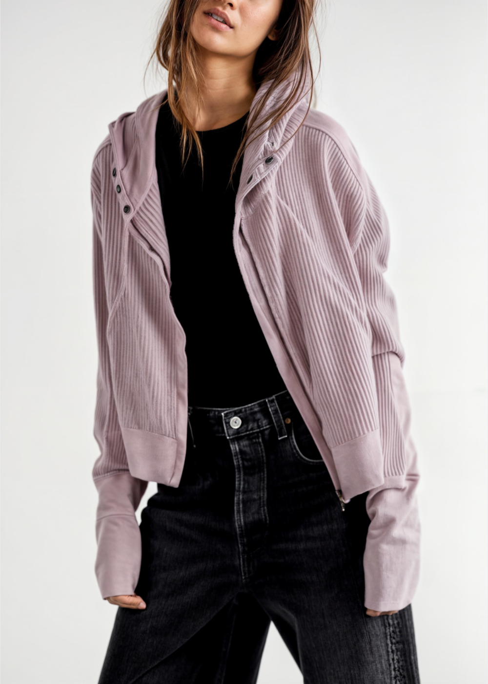 Ava Cropped Hoodie afbeelding 8