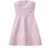 Liora Pink Bow Mini Dress afbeelding 4