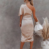 Ella | Stylish one-sleeve party dress