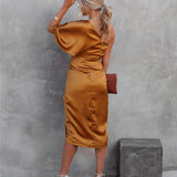 Ella | Stylish one-sleeve party dress