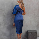 Ella | Stylish one-sleeve party dress