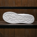 "Hazel White Leather Sneakers - Lightweight and Comfortable"