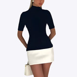 Mia | Effortlessly chic tailored-fit mini dress