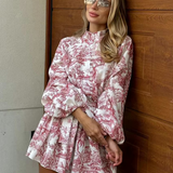 Rosalie | Vintage Floral A-Line Dress