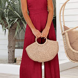 Margovil Solid One Shoulder Wide Leg Jumpsuit afbeelding 4