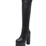 Olivia | high heel women's thigh-high boots