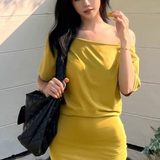 Chloe | Fitted Stretch Mini Dress