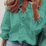 Sophie | Effortless V-Neck Women's Blouse