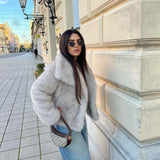 Luna | Luxurious soft-touch women's fur coat