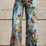 Margovil High Waist Unique Print Wide Leg Pants afbeelding 3