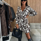 Ella | V-Neck A-Line Dress