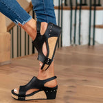 Bea Comfortable Leather Ladies Sandals - Extra Support