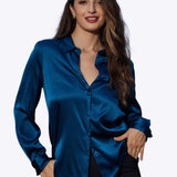 Clara | Modern military chic lapel shirt