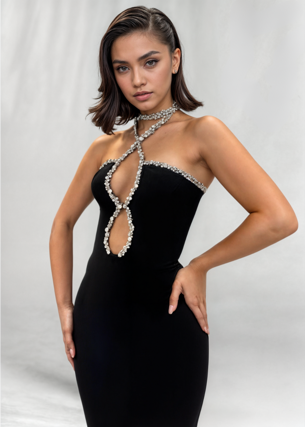 Celeste Diamond Maxi Dress afbeelding 2