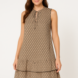 Avery | Relaxed Sleeveless Tiered Dress