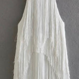 Capri | Fringe Backless Mini Dress