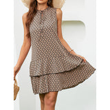 Avery | Relaxed Sleeveless Tiered Dress