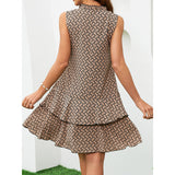 Avery | Relaxed Sleeveless Tiered Dress