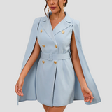 Vivienne | Cape Blazer Dress