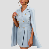 Vivienne | Cape Blazer Dress