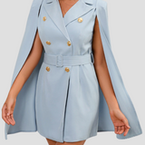 Vivienne | Cape Blazer Dress
