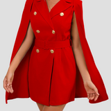 Vivienne | Cape Blazer Dress