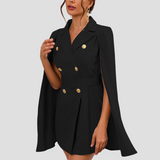 Vivienne | Cape Blazer Dress