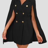Vivienne | Cape Blazer Dress