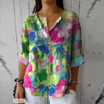 Zoe | Stylish Comfortable Ladies Blouse - Summery Print