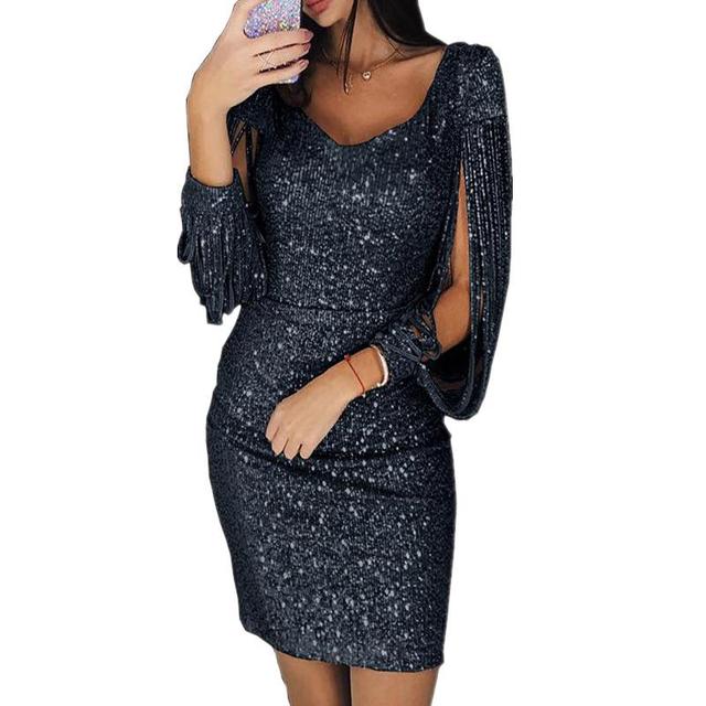 Olivia | Stylish V-Neck Party Dress