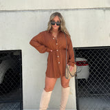 Lola | Satin Romper Dress