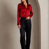 Clara | Modern military chic lapel shirt