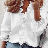 Sophie | Effortless V-Neck Women's Blouse