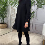 Hazel | Casual Long Sleeve Midi Dress