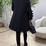 Hazel | Casual Long Sleeve Midi Dress