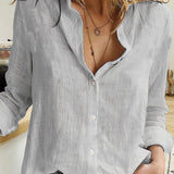 Winnie - Stylish Linen Blouse for Women