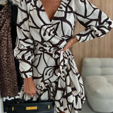 Ella | V-Neck A-Line Dress