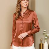 Clara | Modern military chic lapel shirt