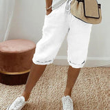Emma Linen and Cotton Shorts