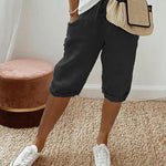 Emma Linen and Cotton Shorts