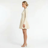 Claire | Long Sleeve A-Line Dress