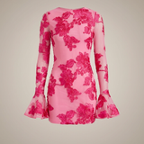 Claire | Long Sleeve A-Line Dress