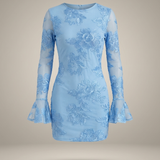 Claire | Long Sleeve A-Line Dress