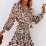 Savannah | Leopard Print Mini Dress