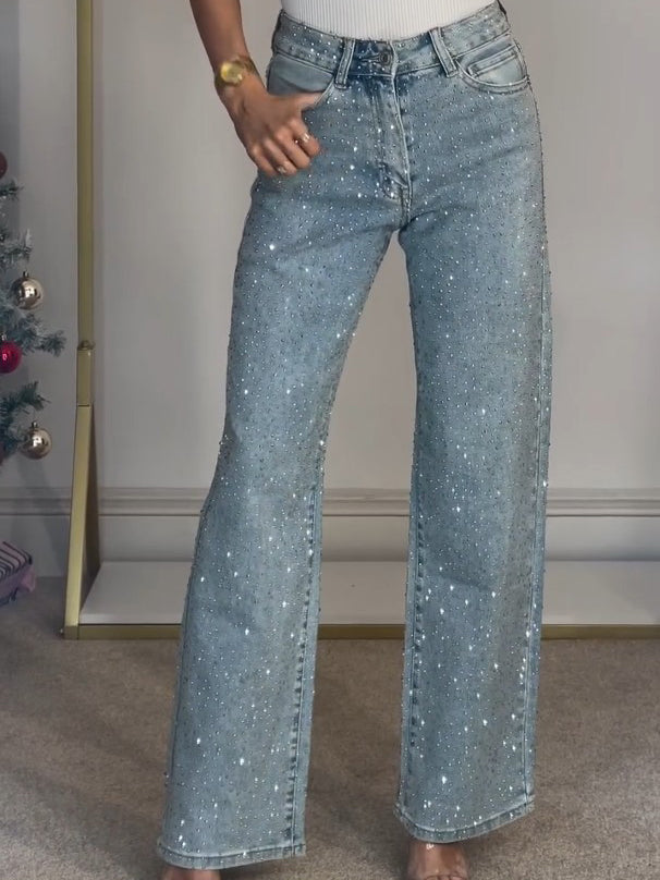 Lila - Sparkling Ladies' Jeans
