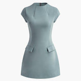 Camille | Elegant A-Line Mini Dress