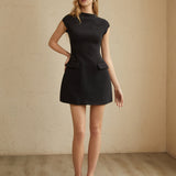 Camille | Elegant A-Line Mini Dress