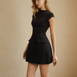 Camille | Elegant A-Line Mini Dress