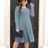 Clara | Timeless warm knitted dress